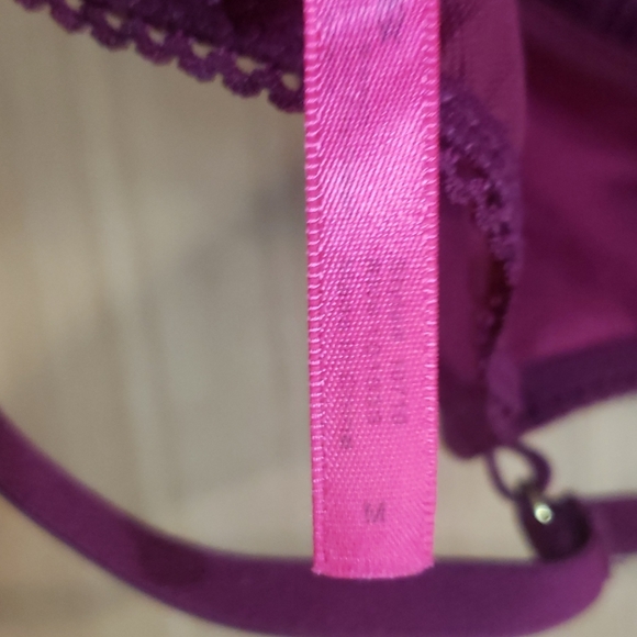 SEVEN 'TIL MIDNIGHT velvet & lace LONGLINE BUSTIER - Picture 3 of 6